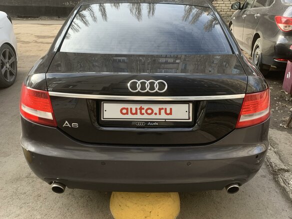 2008 Audi A6 III (C6), чёрный, 890000 рублей - вид 2