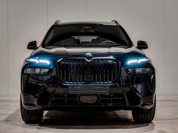 2025 BMW X7 40i I (G07) Рестайлинг, синий - вид 1