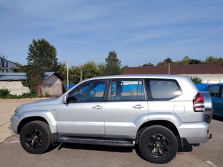 2003 Toyota Land Cruiser Prado 120 Series, серебристый, 1550000 рублей, вид 4