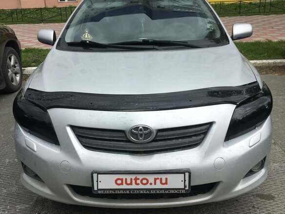 2008 Toyota Corolla X (E140, E150), серебристый, 970000 рублей - вид 1