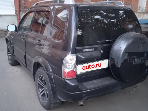 2004 Suzuki Grand Vitara I Рестайлинг, чёрный, 680000 рублей - вид 3