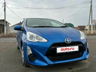 2016 Toyota Aqua I Рестайлинг, синий, 990000 рублей, вид 5