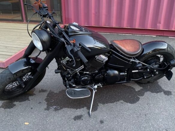 2003 Yamaha XVS400 Drag Star, чёрный, 499000 рублей - вид 12