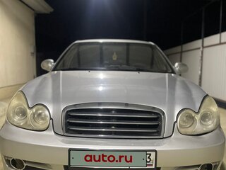 2007 Hyundai Sonata ТагАЗ IV (EF) Рестайлинг, серебристый, 480000 рублей, вид 1