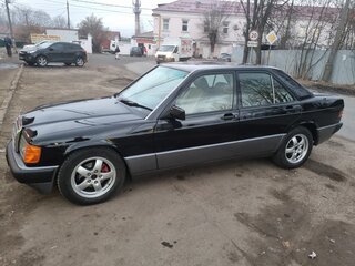 1992 Mercedes-Benz 190 (W201), чёрный, 1500000 рублей, вид 5