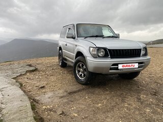 1996 Toyota Land Cruiser Prado 90 Series, серый, 790000 рублей, вид 4