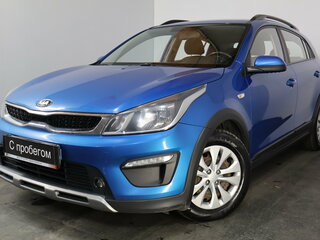 2018 Kia Rio X-Line IV, синий, 1319000 рублей, вид 3