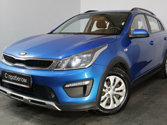 2018 Kia Rio X-Line IV, синий, 1319000 рублей - вид 2