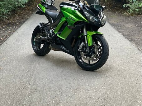 2012 Kawasaki Z 1000SX, зелёный, 520000 рублей, вид 1