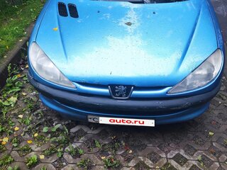 1999 Peugeot 206, голубой, 199999 рублей, вид 2