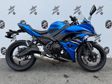 2020 Kawasaki Ninja 650, синий, 745000 рублей, вид 1