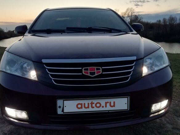 2012 Geely Emgrand, красный - вид 4