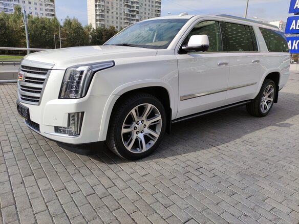 2016 Cadillac Escalade ESV IV, белый