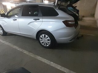 2023 Lada (ВАЗ) Vesta SW I Рестайлинг (NG), серебристый, 1700000 рублей, вид 4