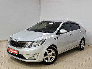 2014 Kia Rio III, серебристый, 950000 рублей, вид 1