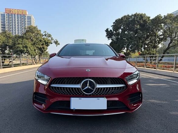 2021 Mercedes-Benz A-Класс 180 Long IV (W177), красный, 1800000 рублей - вид 8