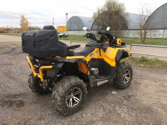 2016 Stels ATV-650 Guepard ST, жёлтый - вид 3