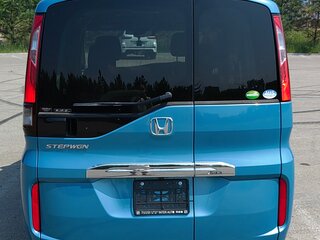 2017 Honda Stepwgn V Рестайлинг, синий, 1950000 рублей, вид 5