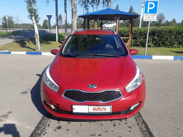 2014 Kia Ceed II, красный, 1100000 рублей - вид 2