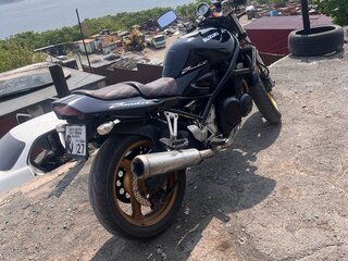 1990 Suzuki Bandit GSF 400, чёрный, 200000 рублей, вид 4