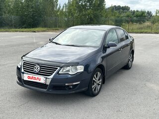 2007 Volkswagen Passat B6, синий, 680000 рублей, вид 1