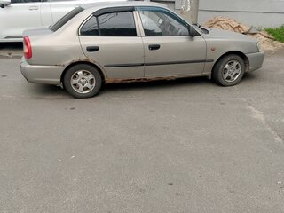 2008 Hyundai Accent ТагАЗ II, бежевый, 160000 рублей, вид 2