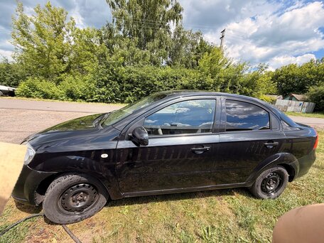 2008 Chevrolet Aveo I Рестайлинг, чёрный, 270000 рублей, вид 4