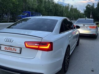 2012 Audi A6 IV (C7), белый, 1700000 рублей, вид 3