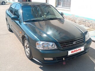 2002 Kia Magentis I, зелёный, 170000 рублей, вид 4