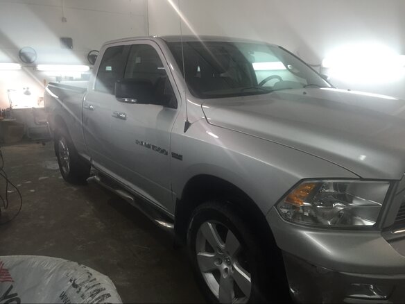 2011 Dodge RAM IV (DS/DJ), серебристый