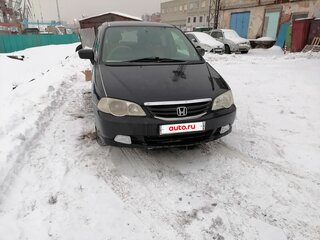 2002 Honda Odyssey II Рестайлинг, чёрный, 605000 рублей, вид 2