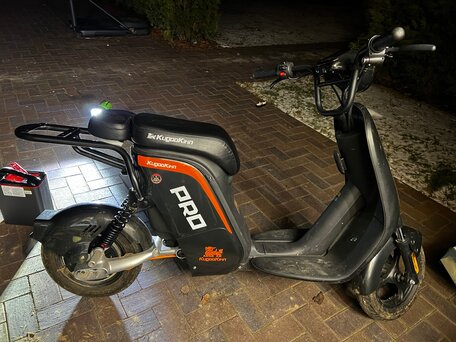 2023 Kugoo V Pro, чёрный, 45000 рублей, вид 4