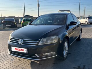 2012 Volkswagen Passat B7, чёрный, 1250000 рублей, вид 2