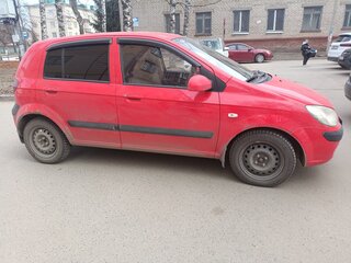 2008 Hyundai Getz I Рестайлинг, красный, 525000 рублей, вид 2