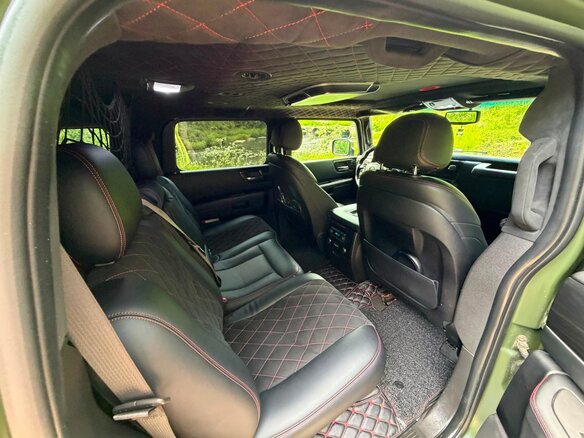 2008 Hummer H2 I Рестайлинг, зелёный, 5000000 рублей - вид 9