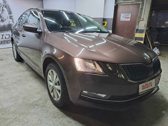 2018 Skoda Octavia III (A7) Рестайлинг, коричневый, 1630000 рублей - вид 2