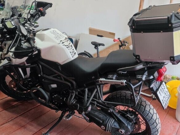 2016 Triumph Tiger Explorer, белый, 900000 рублей - вид 7