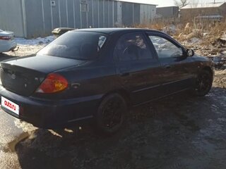 2007 Kia Spectra I Рестайлинг 2, чёрный, 230000 рублей, вид 3