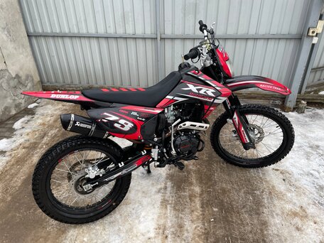2023 Motoland XR250 Enduro, красный, 140000 рублей, вид 2