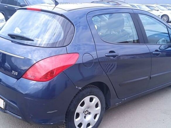 2011 Peugeot 308 I, синий, 700000 рублей - вид 3