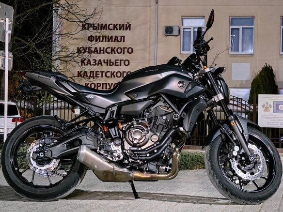 2016 Yamaha MT-07 (FZ-07), чёрный, 670000 рублей - вид 5