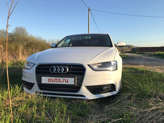 2014 Audi A4 IV (B8) Рестайлинг, белый, 1700000 рублей, вид 1