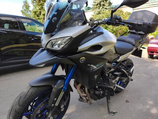 2016 Yamaha MT-09 Tracer (FJ-09), серый, 780000 рублей, вид 1