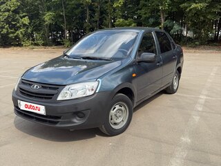 2013 Lada (ВАЗ) Granta I, серый, 270000 рублей, вид 1