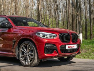 2019 BMW X4 M40d II (G02), красный, 4900000 рублей, вид 3