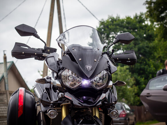 2012 Triumph Tiger Explorer, чёрный, 768756 рублей