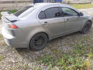 2014 Mitsubishi Lancer X Рестайлинг, серый, 1100000 рублей, вид 4