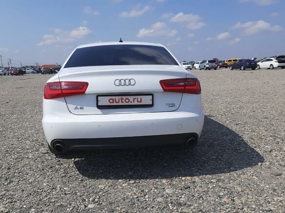 2011 Audi A6 IV (C7), белый - вид 4