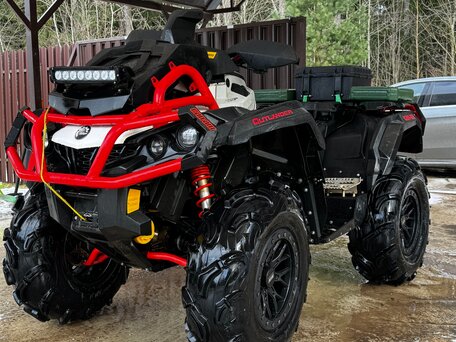 2013 BRP Can-Am Outlander X MR 1000R, белый, 1349000 рублей, вид 3