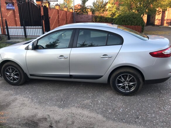 2013 Renault Fluence I Рестайлинг, серый, 1050000 рублей - вид 2
